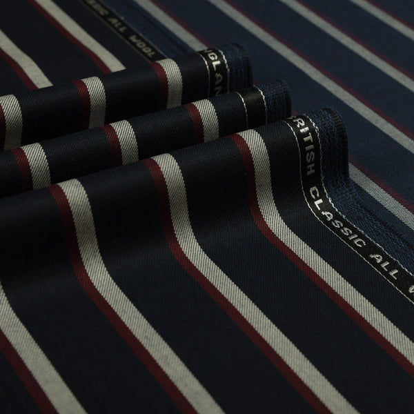 British Classic - Stripe Boating 100% Wool