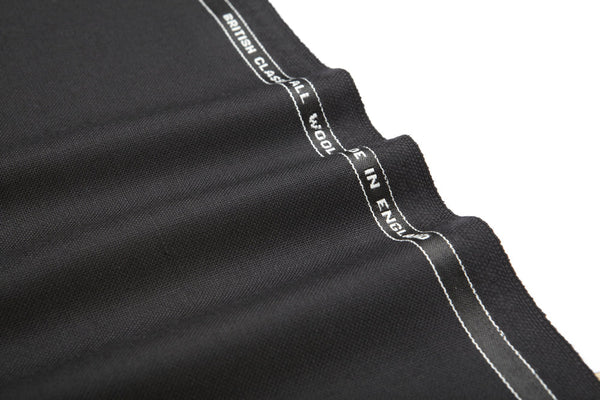 Black storm suit fabric