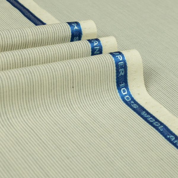 Summerstrand - Narrow Stripe Super 100's Wool Mohair