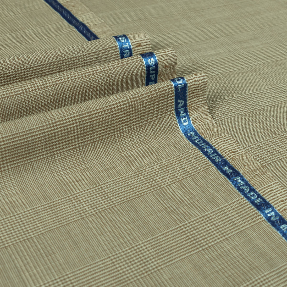 Summerstrand - Glen Check Super 100's Wool Mohair