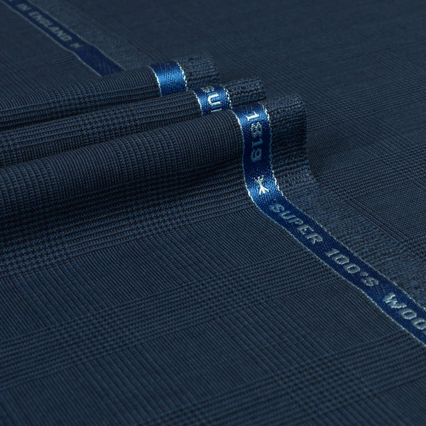 Summerstrand - Glen Check Super 100's Wool Mohair