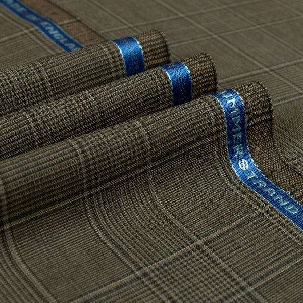 Summerstrand - Glen Check Super 100's Wool Mohair