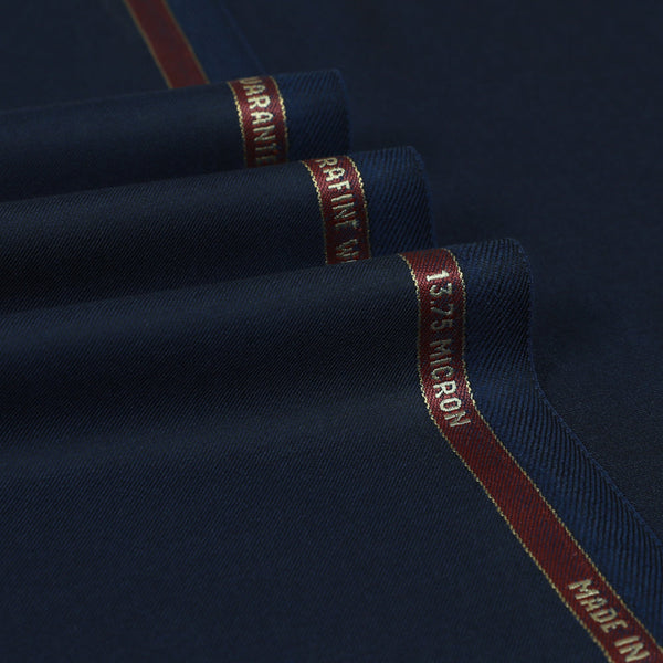 Platinum - Plain Super 200's Wool Suiting Fabric
