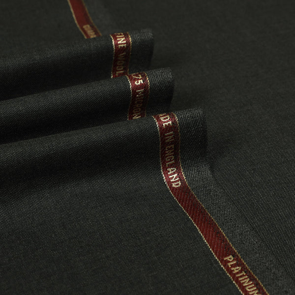 Sharkskin Super 200's Wool Suiting Fabric