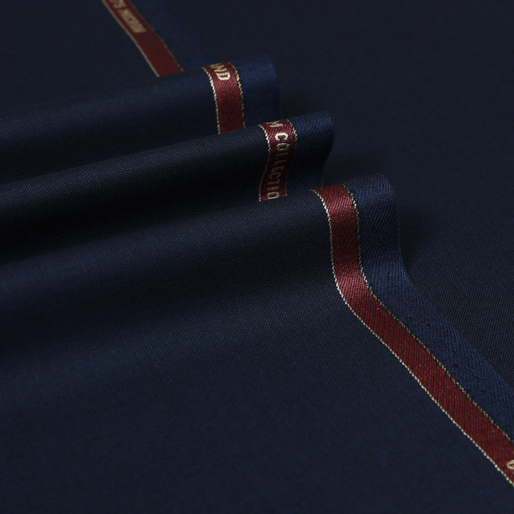 Sharkskin Super 200's Wool Suiting Fabric