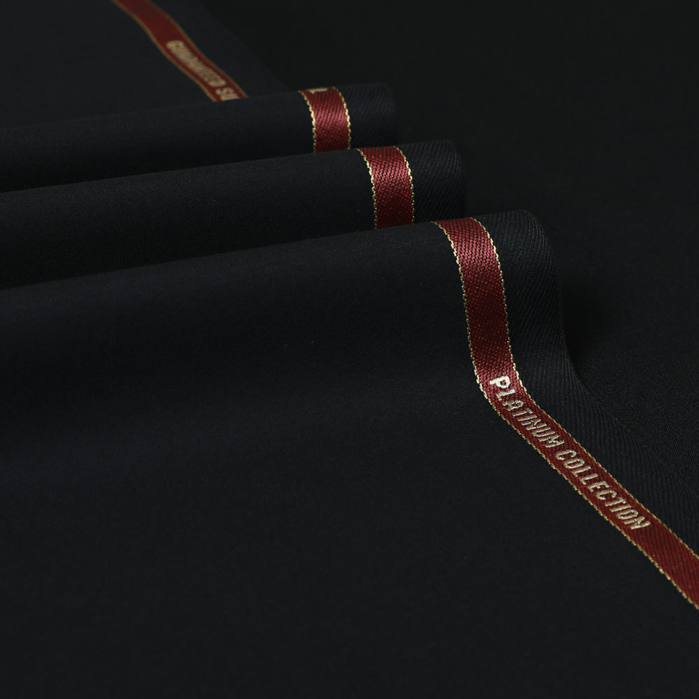 Platinum - Plain Twill Cashmere Suiting Fabric