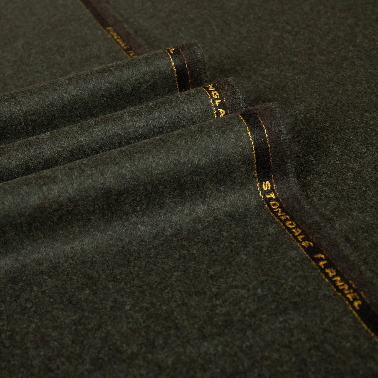 Stonedale Flannel - Plain 100% RWS Wool