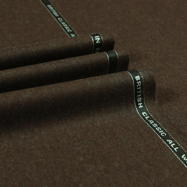 British Classic - Plain Flannel 100% Wool