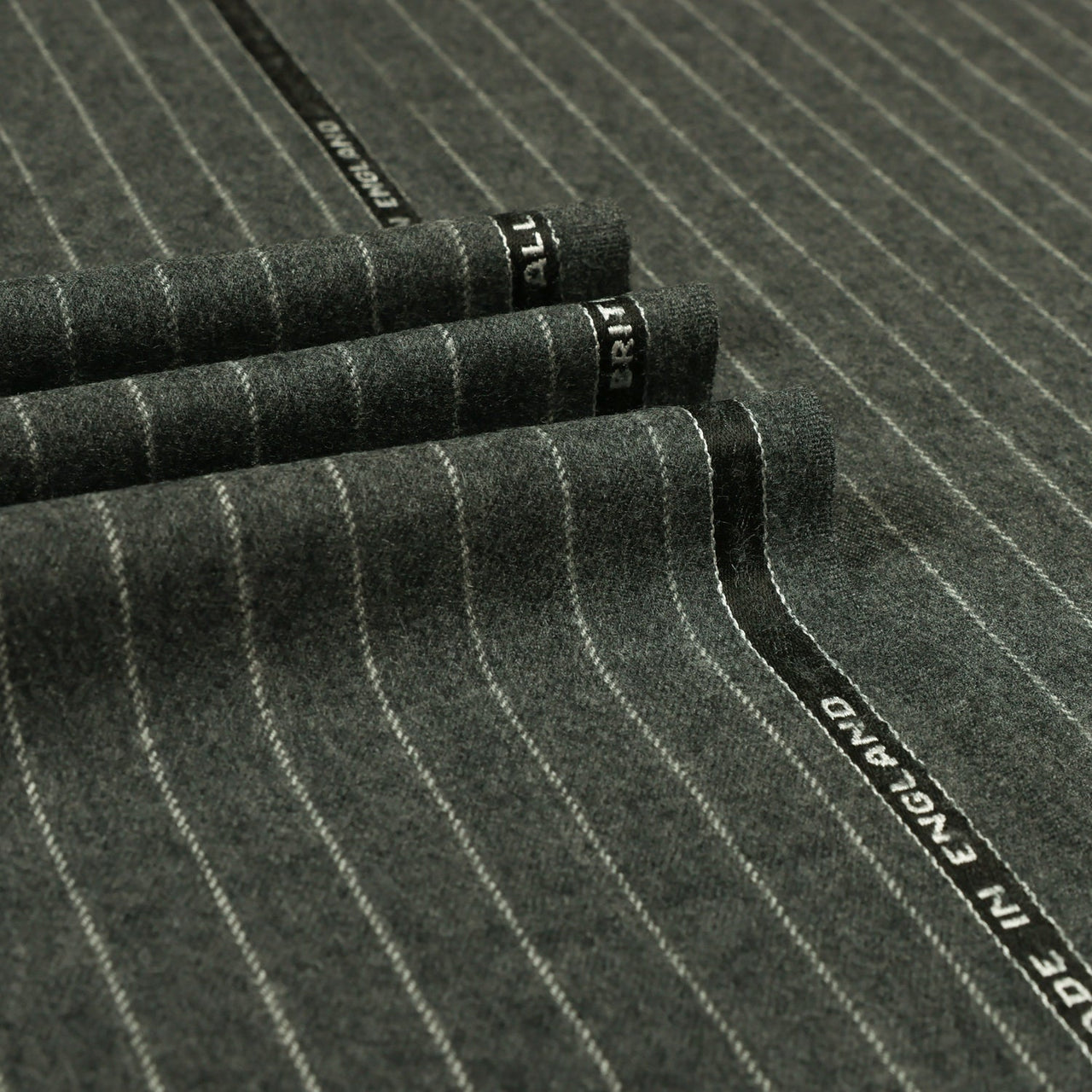 British Classic - Chalk Stripe 100% Wool