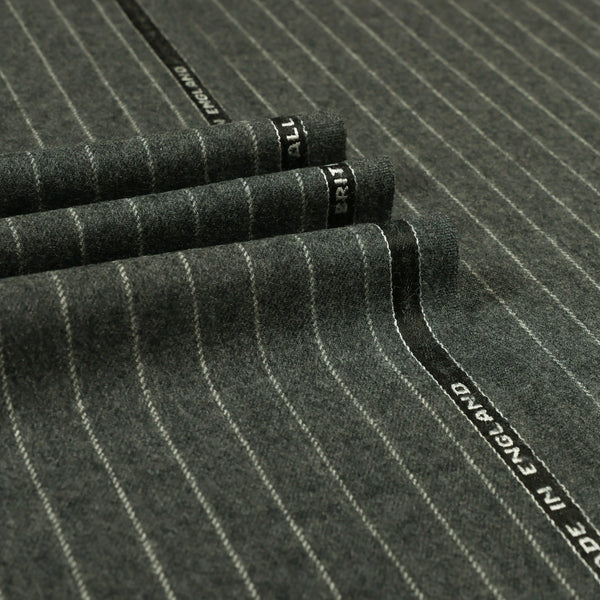 British Classic - Chalk Stripe 100% Wool