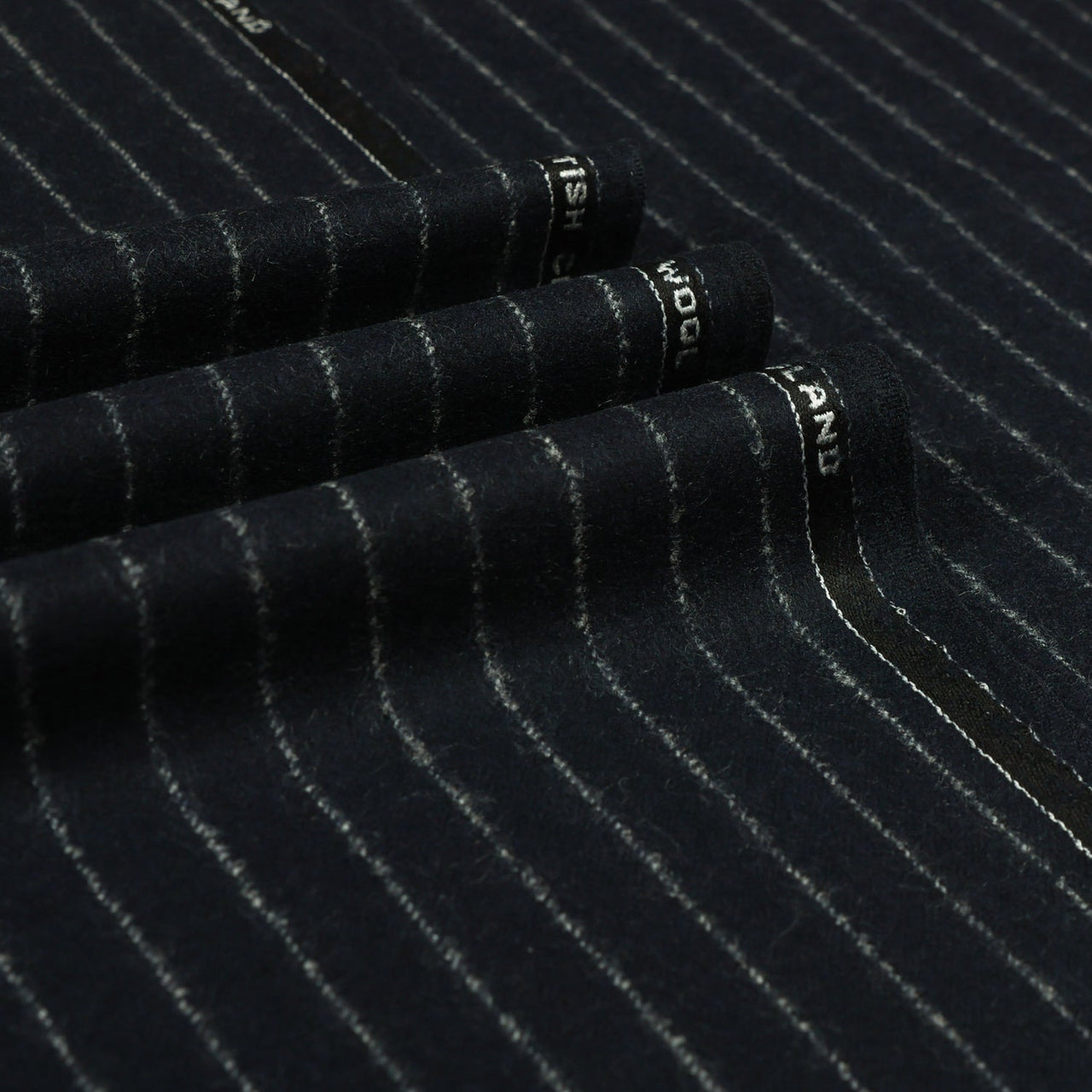 British Classic - Chalk Stripe 100% Wool