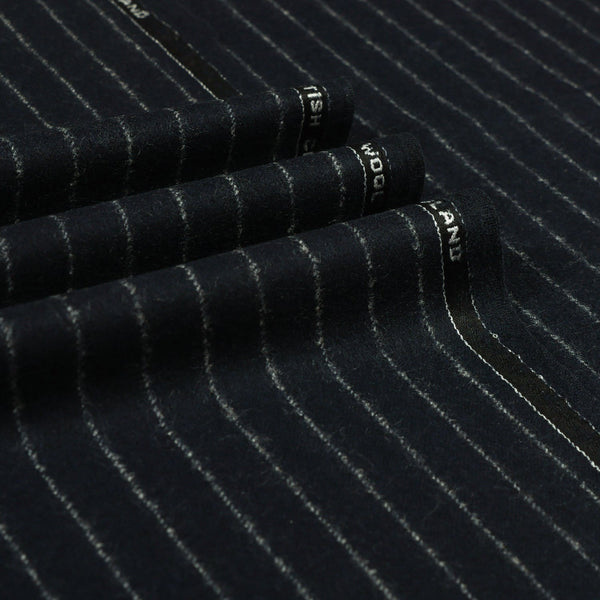 British Classic - Chalk Stripe 100% Wool