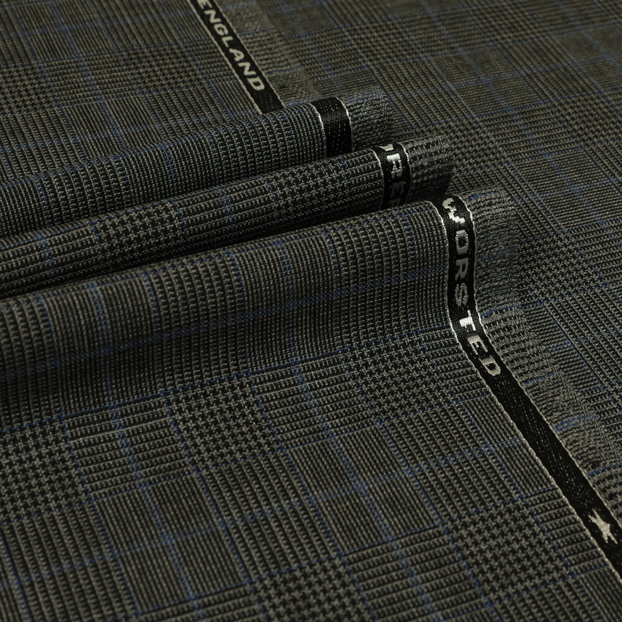 Explorer - Glen Check Windowpane 100% High Twist Wool