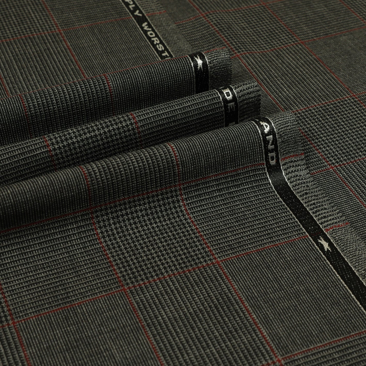 Explorer - Glen Check Windowpane 100% High Twist Wool