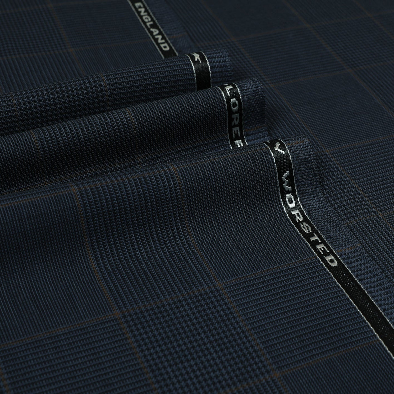 Explorer - Glen Check Windowpane 100% High Twist Wool