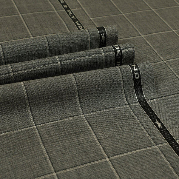Explorer - Shadow Windowpane Check 100% Wool