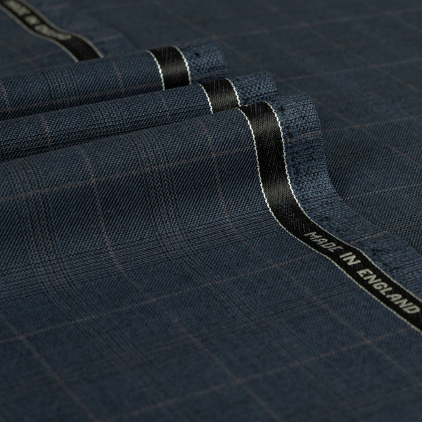 Park Lane Split Glencheck 100% Super 120's Wool