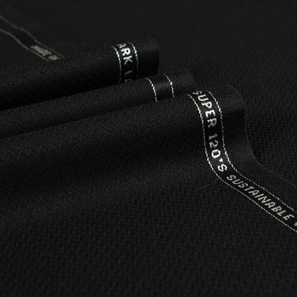Blackstorm - Fancy Herringbone 100% Super 120's Wool