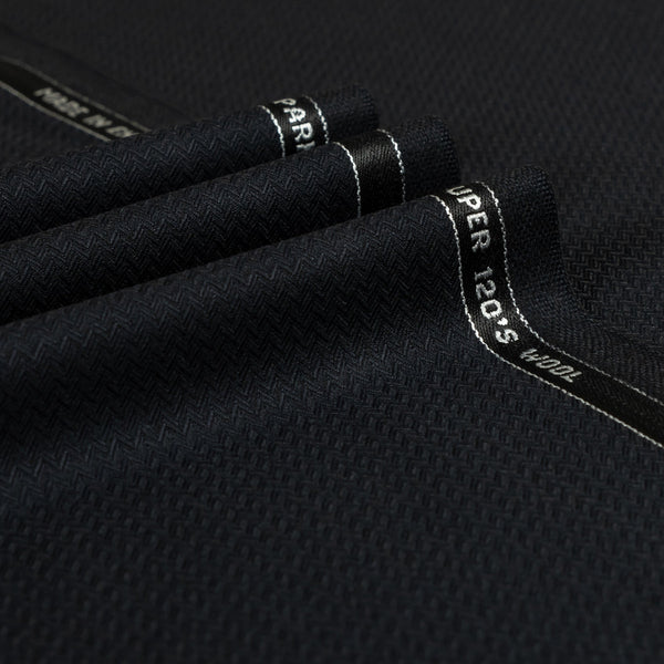 Blackstorm - Fancy Herringbone 100% Super 120's Wool