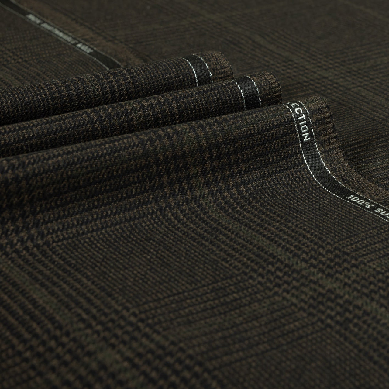 Heritage Twist - Glen Check Heavy 100% Merino Wool Heavy Suiting