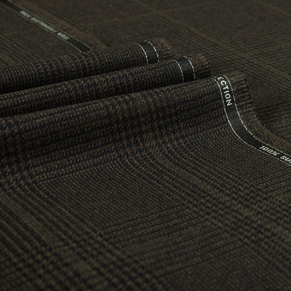Heritage Twist - Glen Check Heavy 100% Merino Wool Heavy Suiting