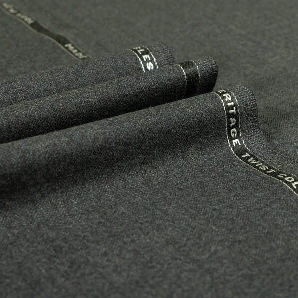 Heritage Twist - Stripe 100% Merino Wool Mid Weight Suiting