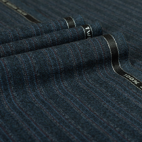 Heritage Twist - 100% Merino Wool Mid Weight Suiting