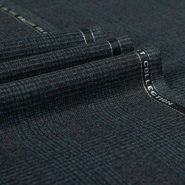 Heritage Twist - Glen Check 100% Merino Wool Mid Weight Suiting