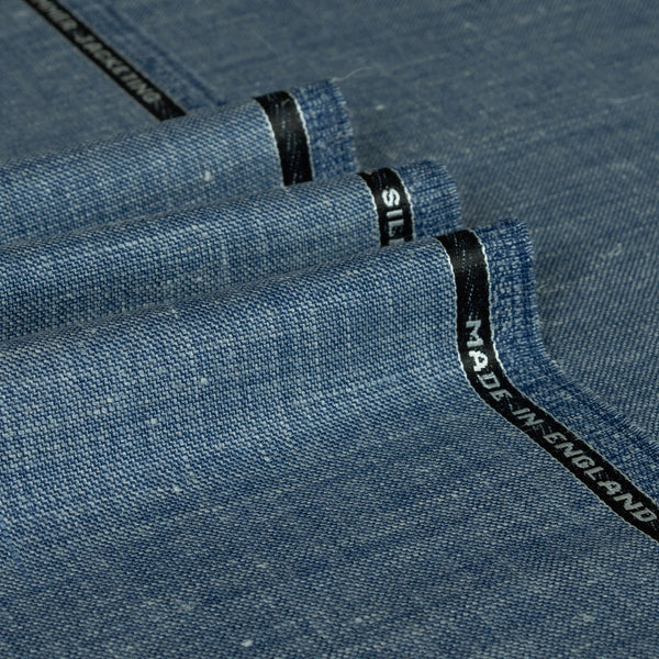 Montrose Bay - Sharkskin Wool Silk Linen Jacketing