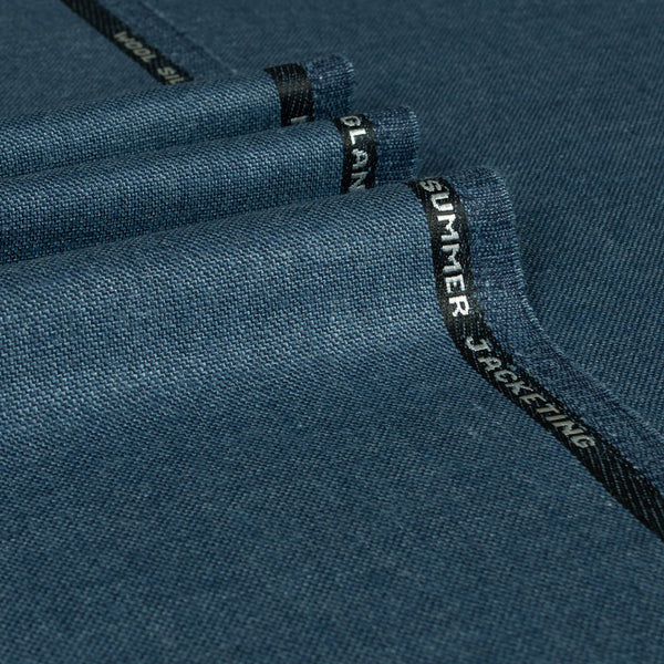 Montrose Bay - Sharkskin Wool Silk Linen Jacketing