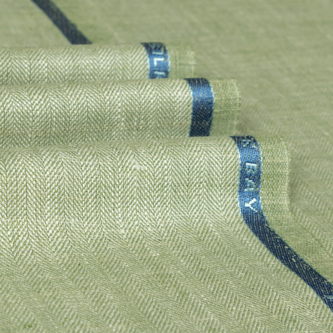 Montrose Bay - Herringbone Wool Silk Linen Jacketing