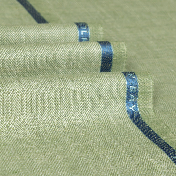 Montrose Bay - Herringbone Wool Silk Linen Jacketing
