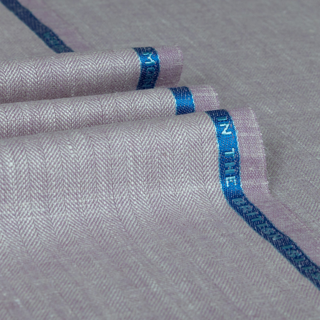 Montrose Bay - Herringbone Wool Silk Linen Jacketing