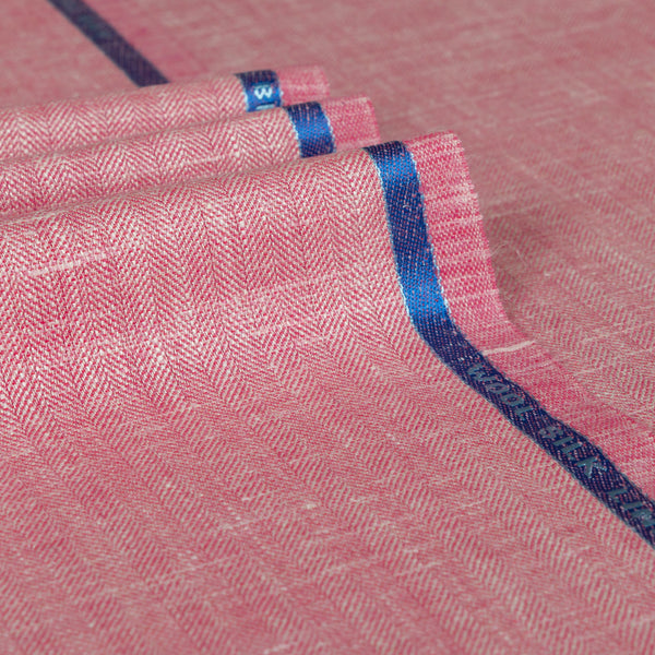 Montrose Bay - Herringbone Wool Silk Linen Jacketing
