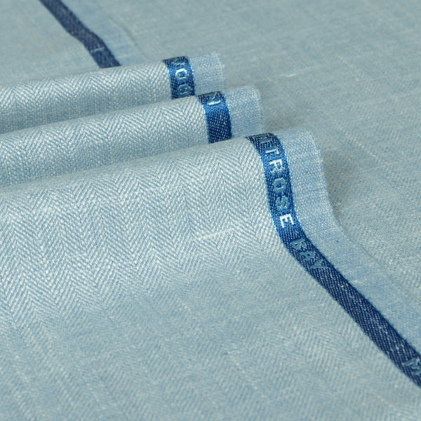 Montrose Bay - Herringbone Wool Silk Linen Jacketing