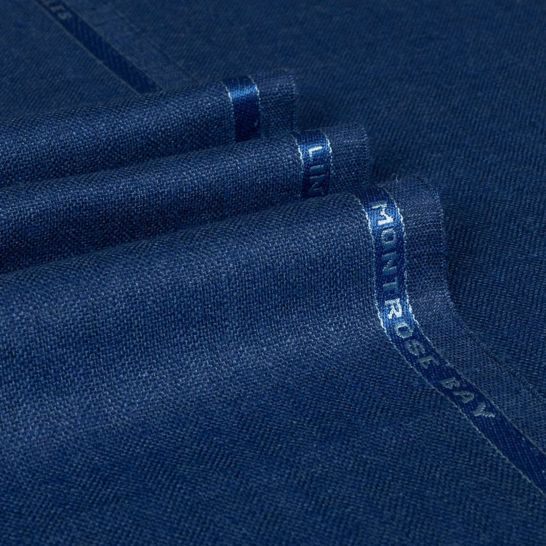 Montrose Bay - Herringbone Wool Silk Linen Jacketing