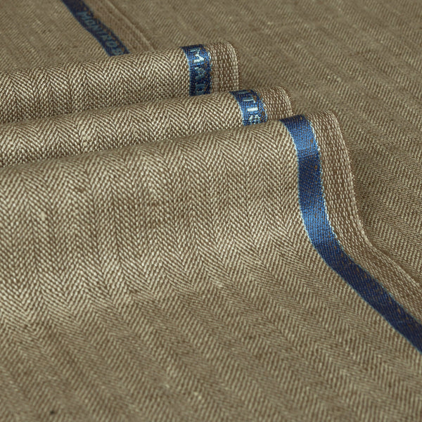Montrose Bay - Herringbone Wool Silk Linen Jacketing