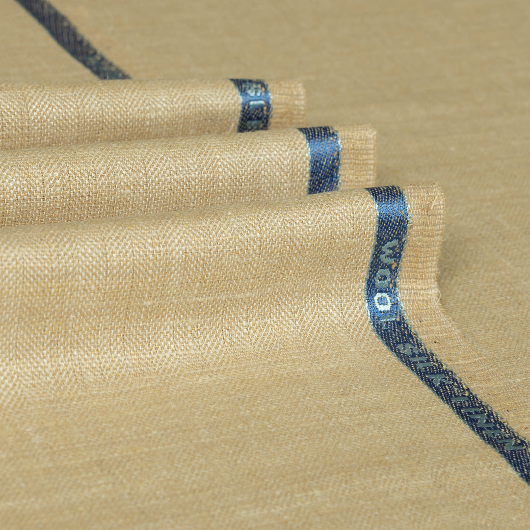 Montrose Bay - Herringbone Wool Silk Linen Jacketing