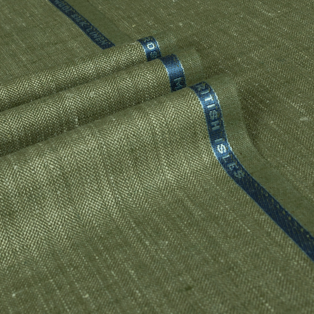 Montrose Bay - Herringbone Wool Silk Linen Jacketing