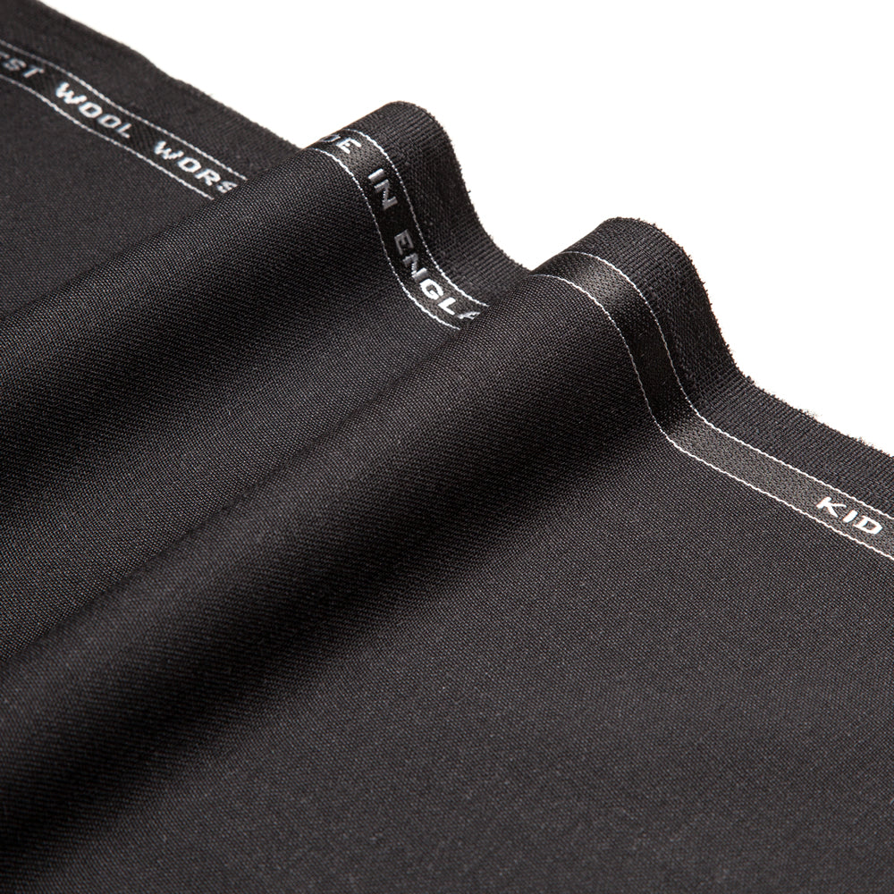 Pepper Lee Suiting Cloth | Barathea Wool Kid Mohair Luxury Fabric