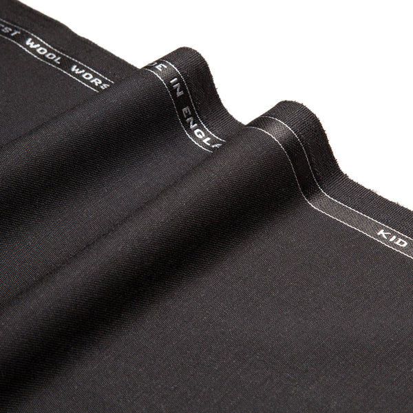 Pepper Lee Suiting Cloth | Barathea Wool Kid Mohair Luxury Fabric