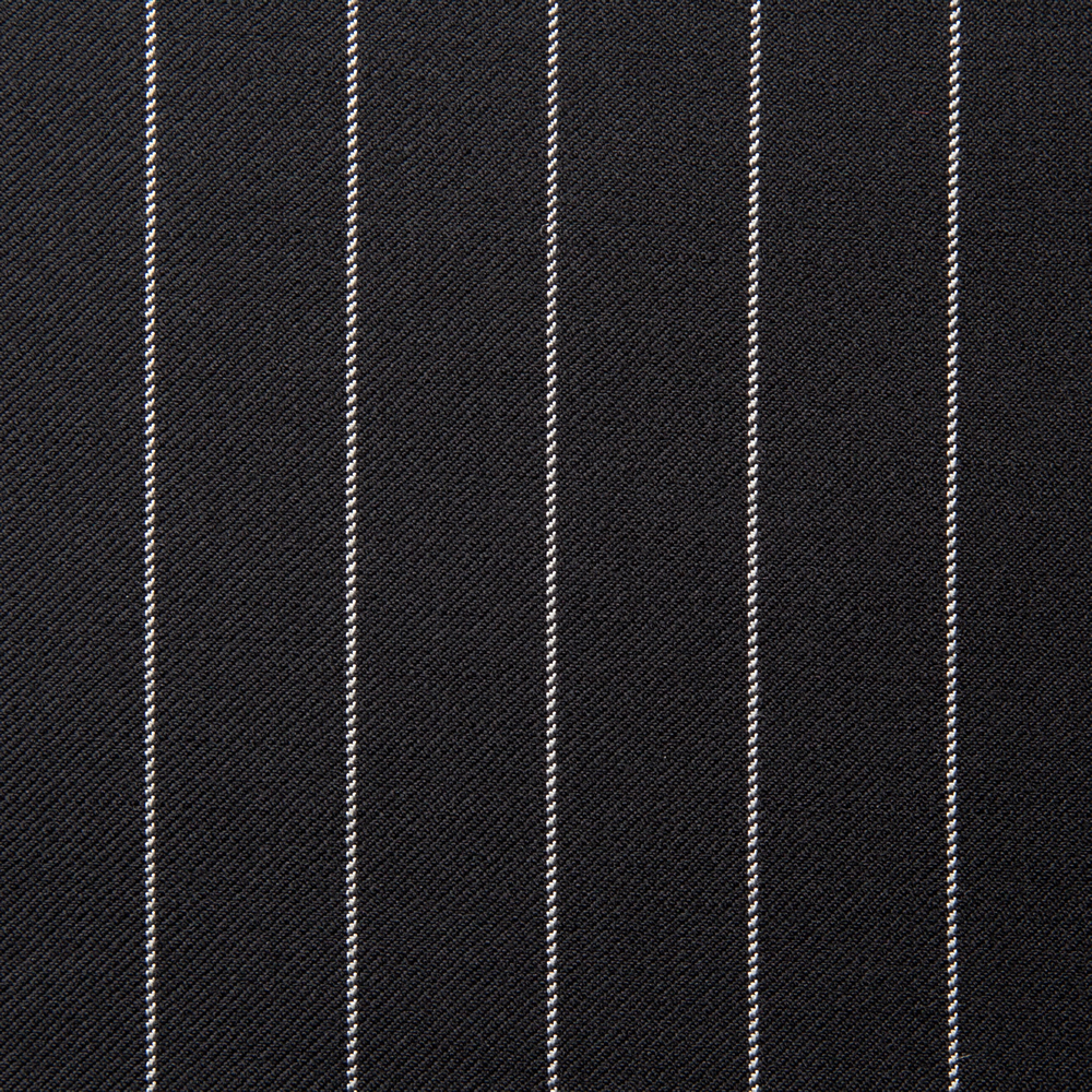 11014 Black Medium Chalk Stripe