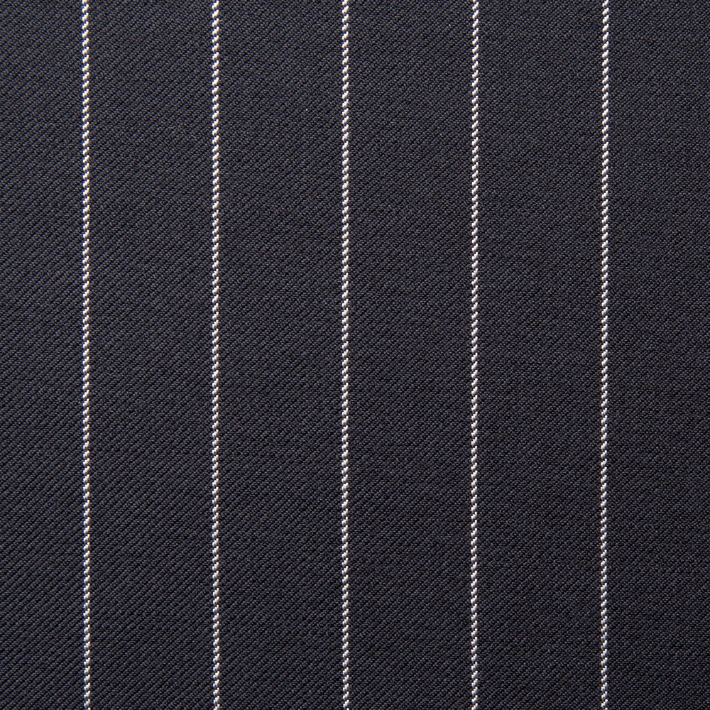 11015 Navy Blue Medium Chalk Stripe