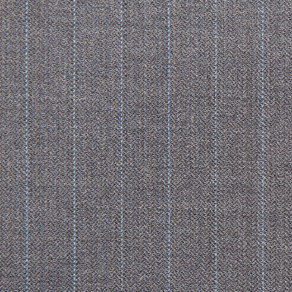 11029 Medium Grey Coloured Pin Stripe