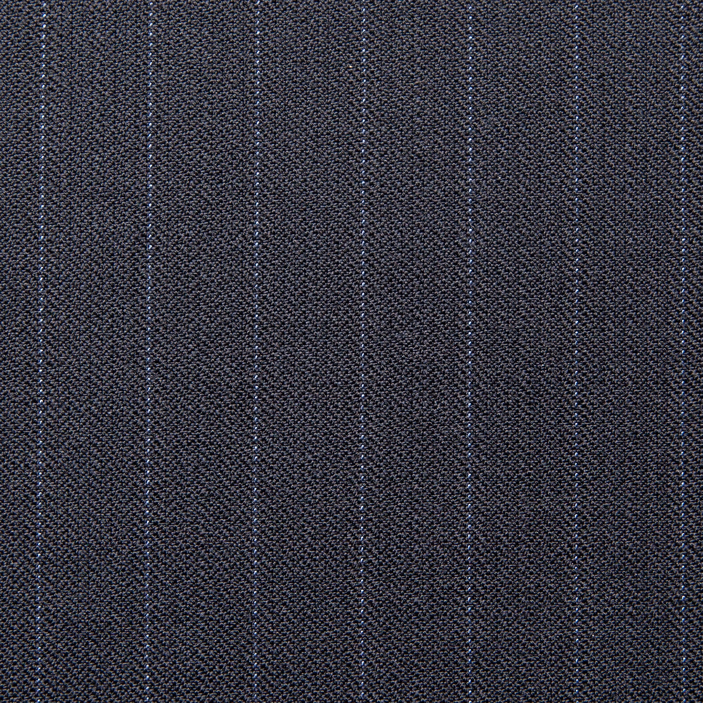 11031 Navy Blue Coloured Pin Stripe