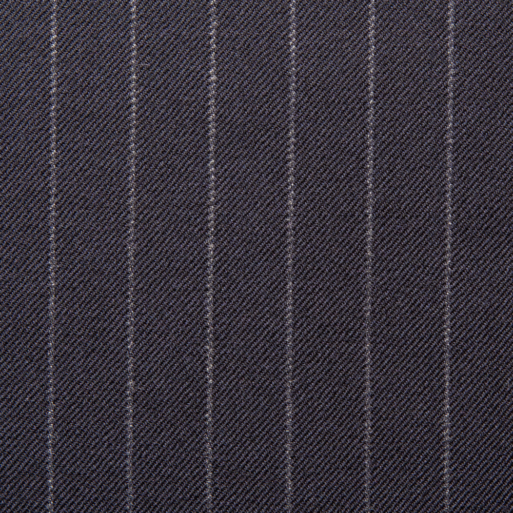 12017 Dark Navy Blue Chalk Stripe