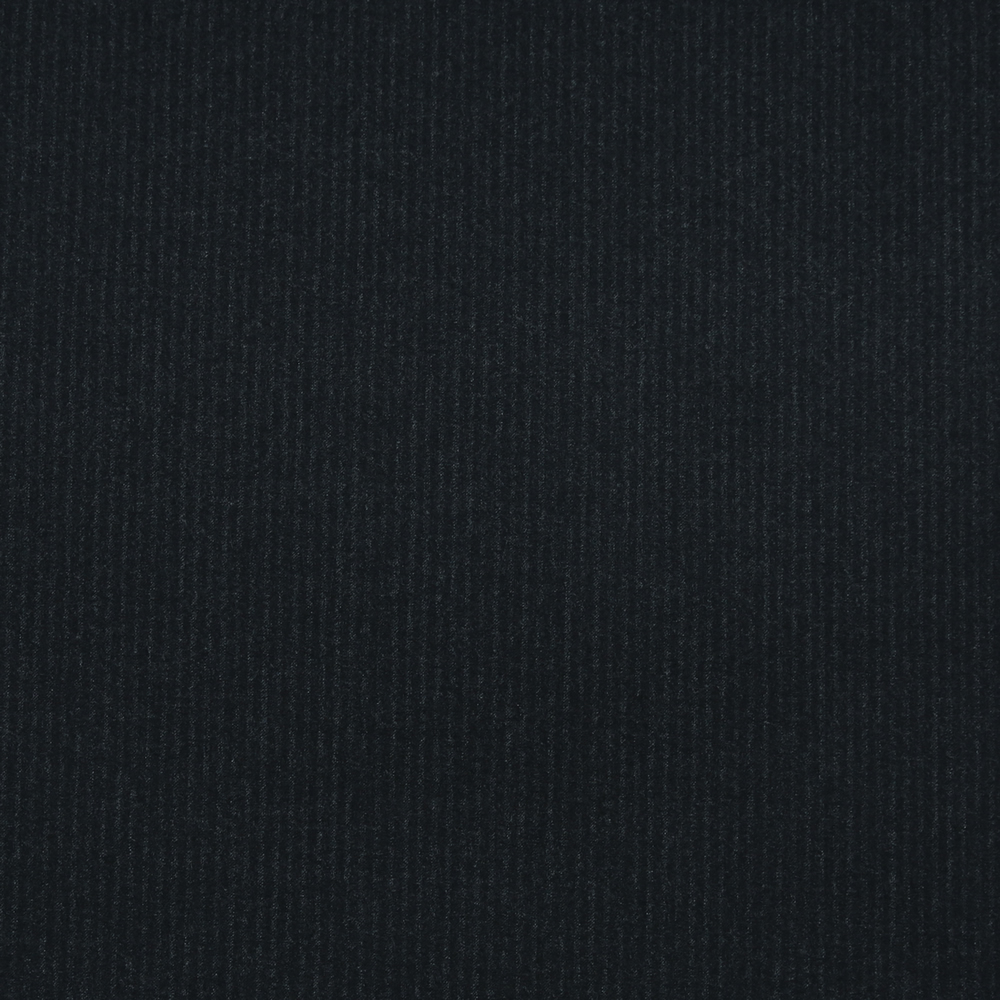 14013 Navy Blue Narrow Chalk Stripe Flannel