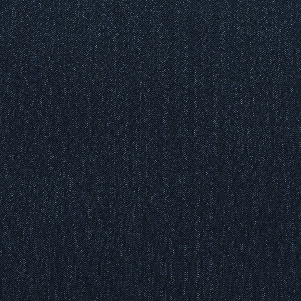 15006 Navy Blue Herringbone with Coloured Stripe