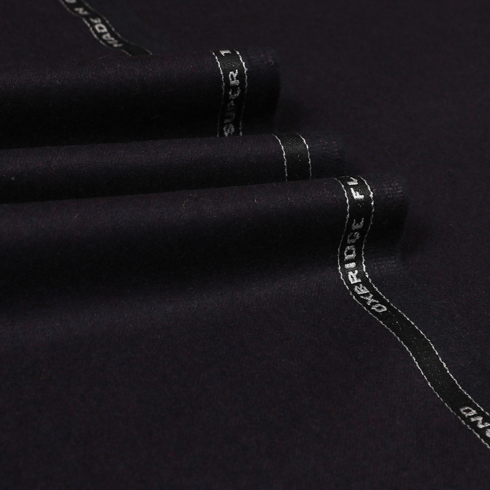 22061 Aubergine Purple Plain Flannel