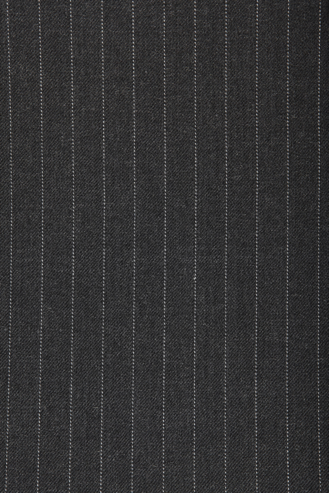 4014 Charcoal Grey Pin Dot Stripe